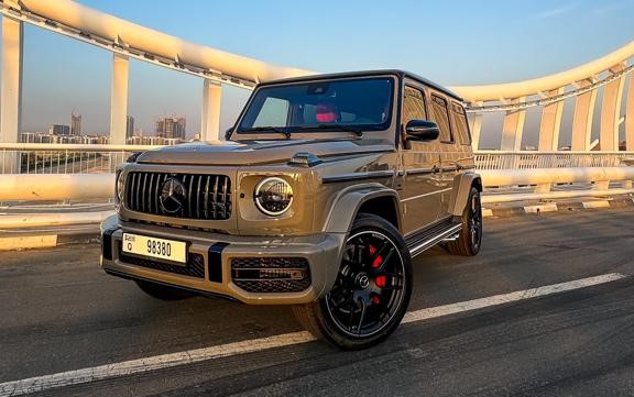 Mercedes G63 AMG Interior