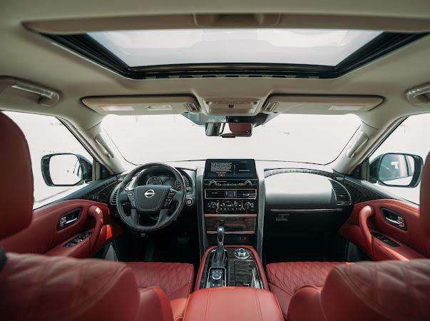 Nissan Patrol Platinum V6 Interior